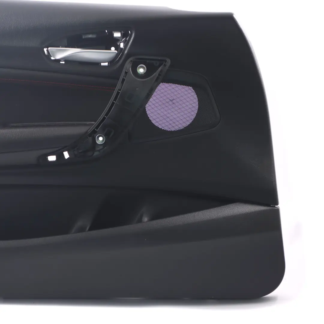 Front Left N/S Door Lining Card Cloth Fabric Black Red to BMW F20 with Part number 7282801 BMW F20 Front Left N/S Door Lining Card Cloth Fabric Black Red - SKU 7282801-1 - Part number 7282801