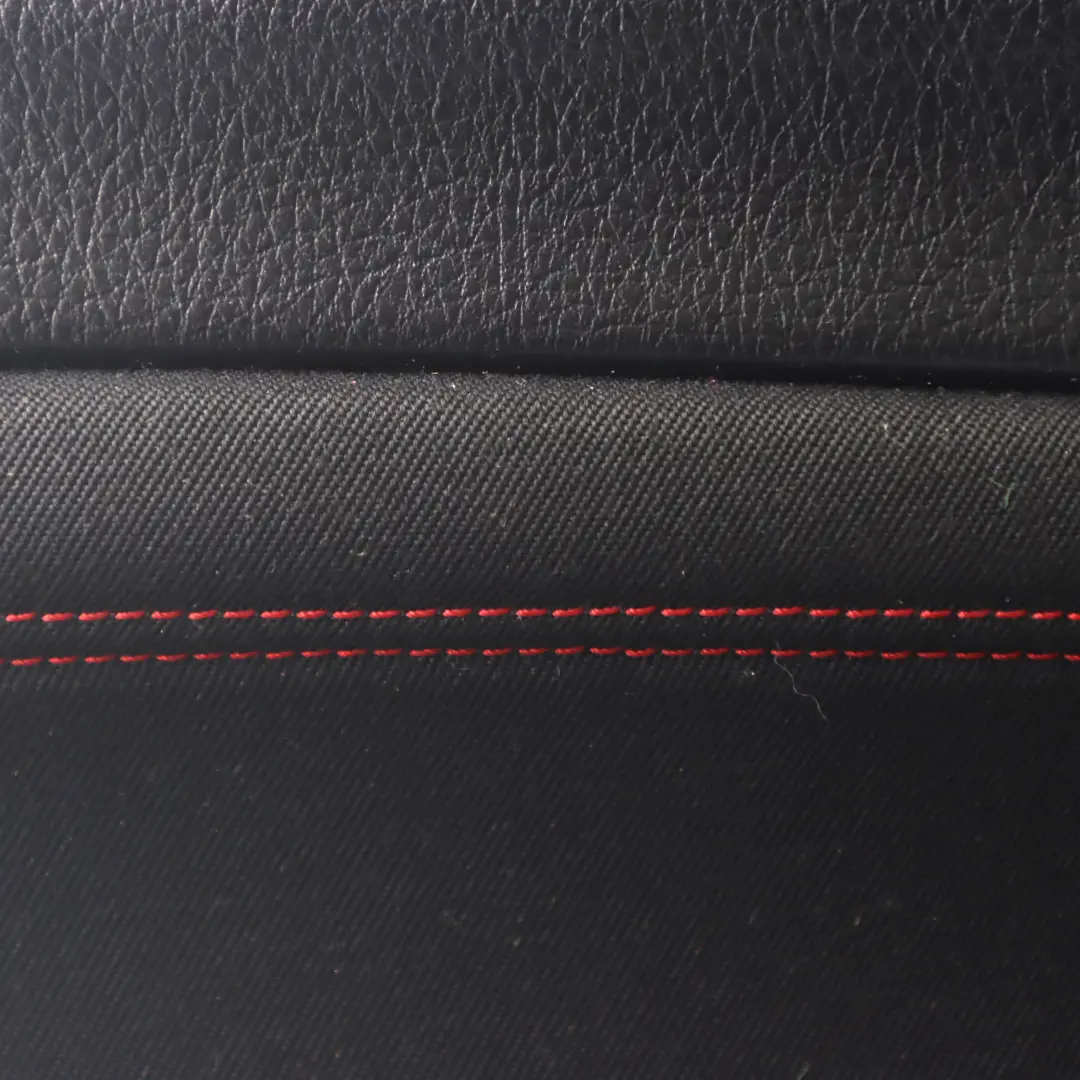 Delantero Izquierdo Forro Puerta Tarjeta Tela Negro Rojo para BMW F20 con número de pieza 7282801 BMW F20 Delantero Izquierdo Forro Puerta Tarjeta Tela Negro Rojo - SKU 7282801-1 - Número de pieza 7282801