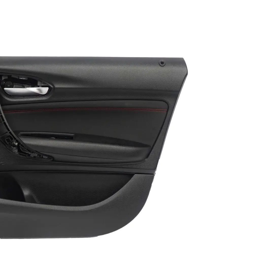 Pannello Porta Tessuto Destra Antracite Nero Rosso per BMW F20 con numero di parte 7282802 BMW F20 Pannello Porta Tessuto Destra Antracite Nero Rosso - SKU 7282802-1 - Numero di parte 7282802