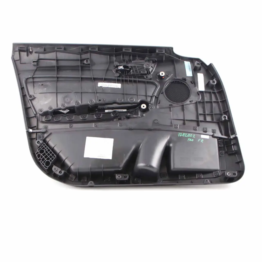 Door Card Front Right O/S Lining Cloth Fabric Anthracite Red to BMW F20 with Part number 7282802 BMW F20 Door Card Front Right O/S Lining Cloth Fabric Anthracite Red - SKU 7282802 - Part number 7282802