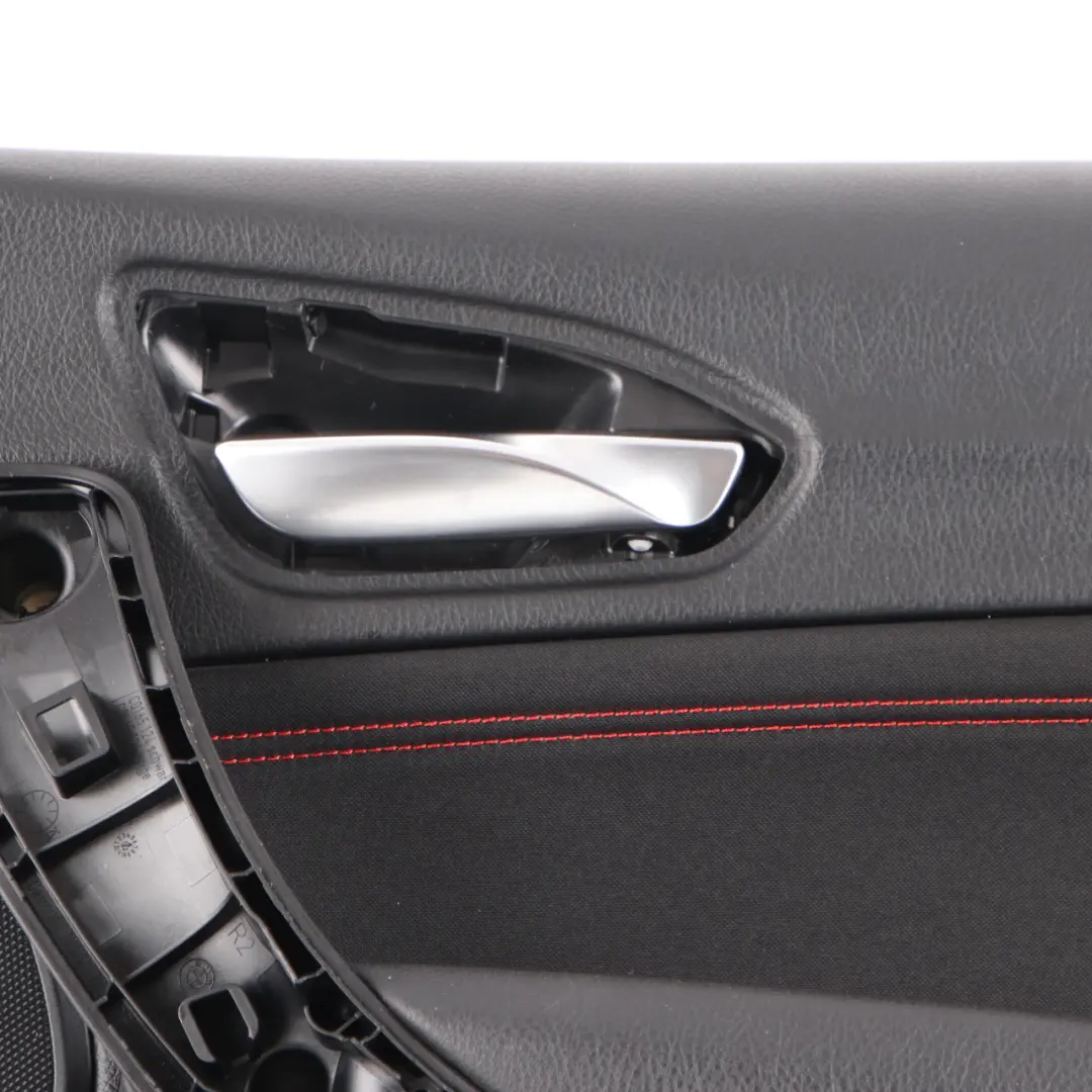 BMW F20 Door Card Front Right O/S Lining Cloth Fabric Anthracite Red - SKU 7282802 - Part number 7282802