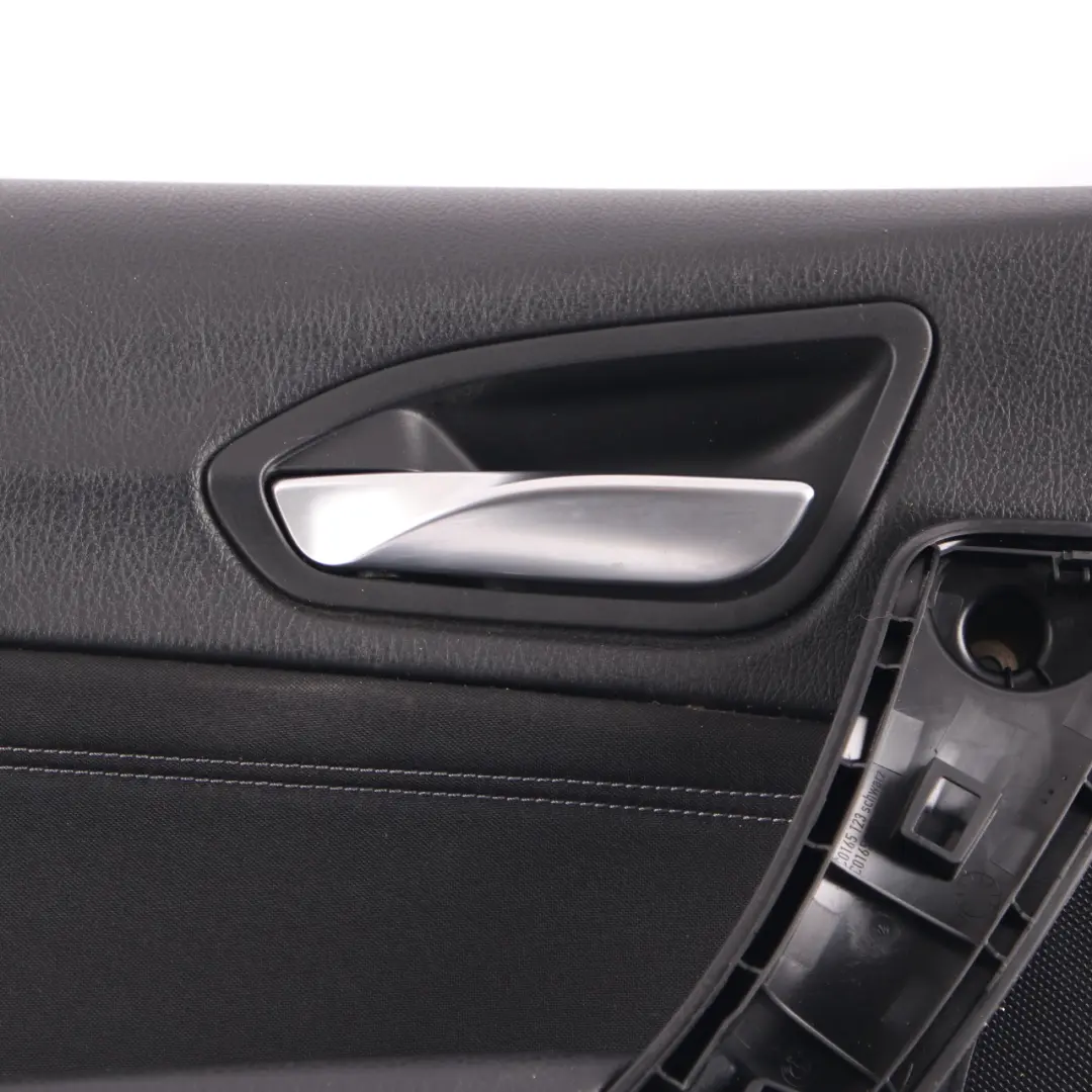 BMW F20 Door Card Trim Front Left N/S Lining Cloth Fabric Anthracite Grey - SKU 7282803 - Part number 7282803