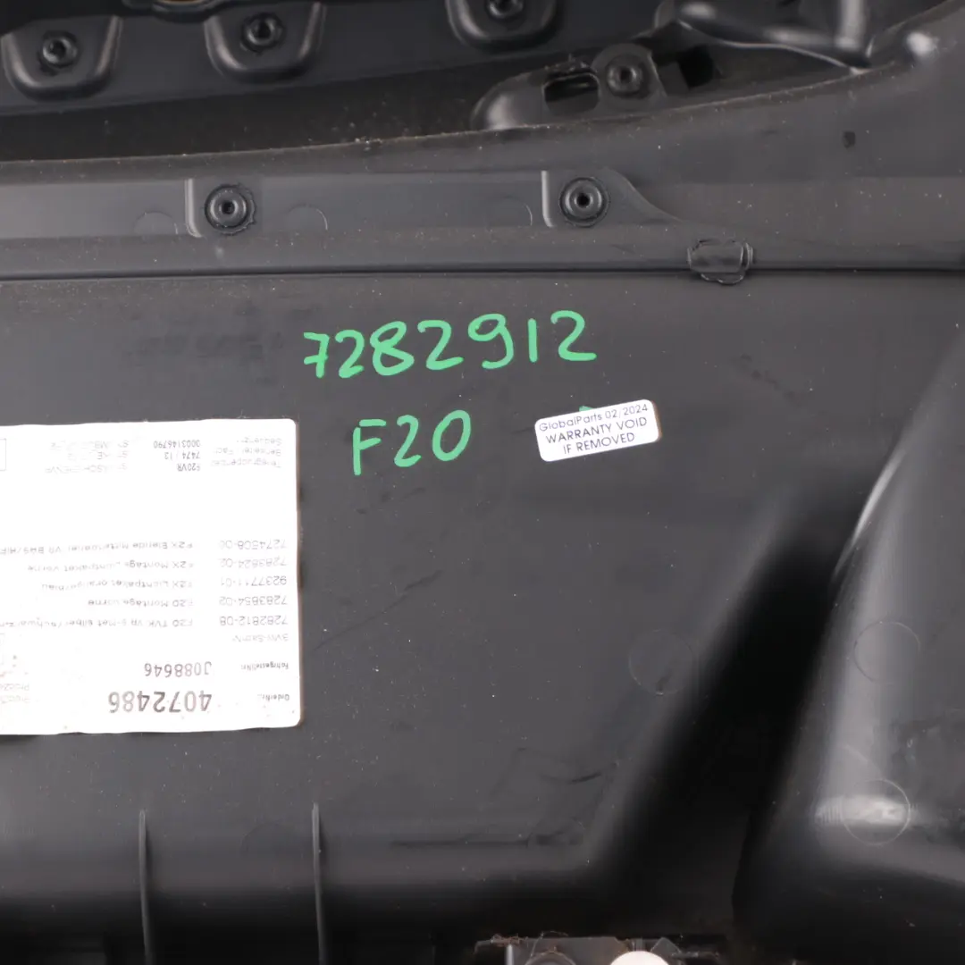 Door Card Front Right O/S Door Lining Trim Panel Cloth Leather Metro to BMW F20 with Part number 7282812 BMW F20 Door Card Front Right O/S Door Lining Trim Panel Cloth Leather Metro - SKU 7282812 - Part number 7282812