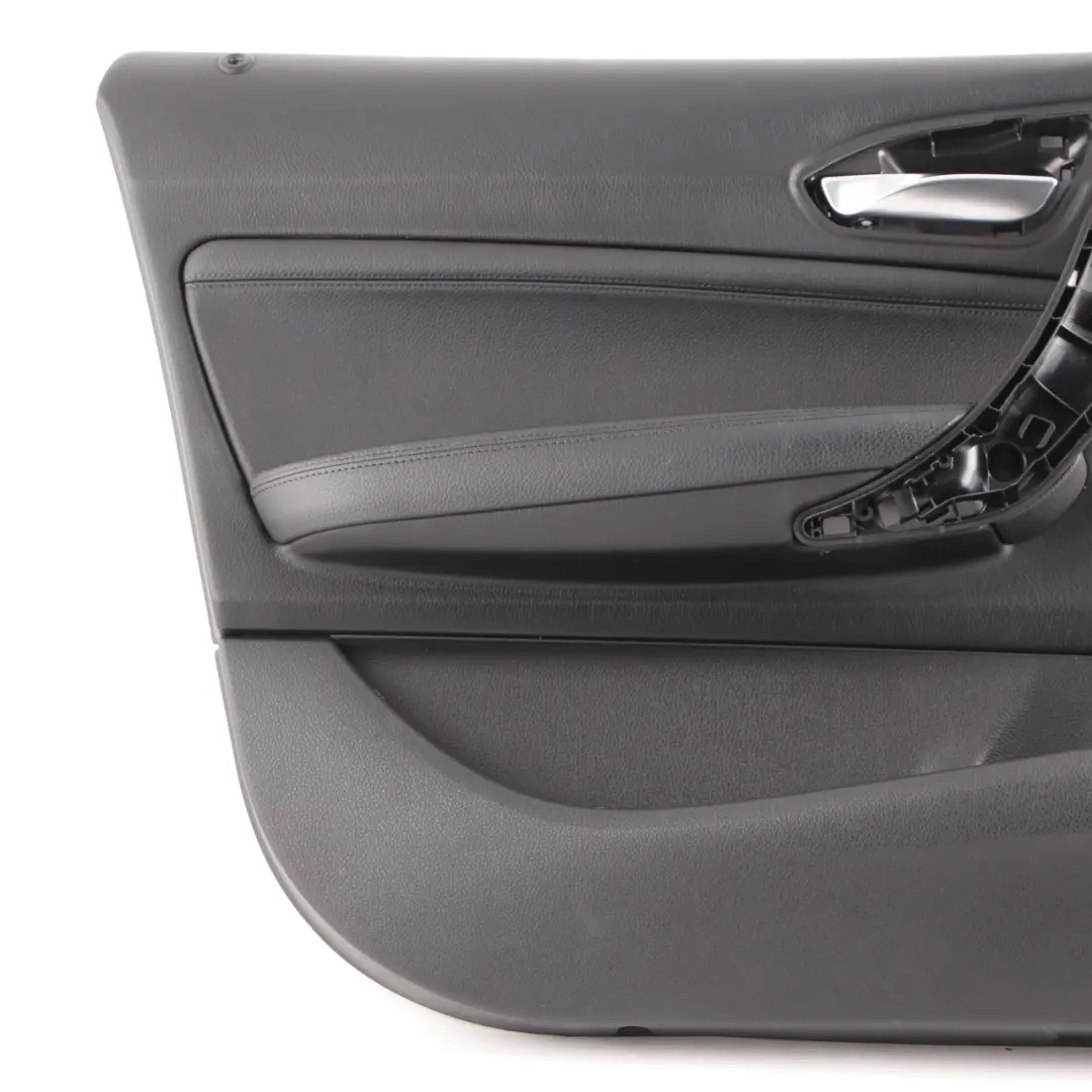 BMW F20 Tarjeta Puerta Delantera Izquierda Forro Embellecedor Cuero Dakota Negro - SKU 7282813-1 - Número de pieza 7282813