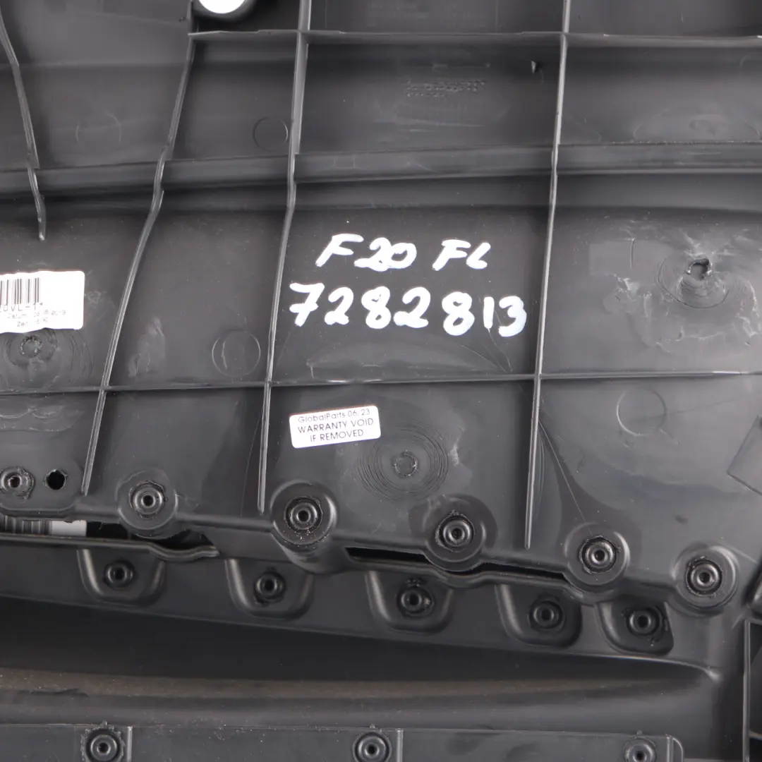 Tarjeta Puerta Delantera Izquierda Forro Embellecedor Cuero Dakota Negro para BMW F20 con número de pieza 7282813 BMW F20 Tarjeta Puerta Delantera Izquierda Forro Embellecedor Cuero Dakota Negro - SKU 7282813-1 - Número de pieza 7282813