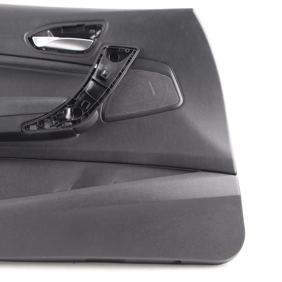 BMW F20 Door Card Front Left N/S Door Lining Trim Panel Leather Dakota Black - SKU 7282813-1 - Part number 7282813
