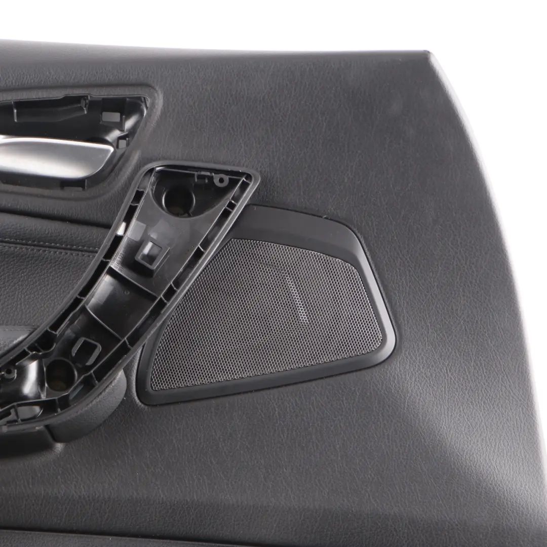 BMW F20 Door Card Front Left N/S Door Lining Trim Panel Leather Dakota Black - SKU 7282813-1 - Part number 7282813
