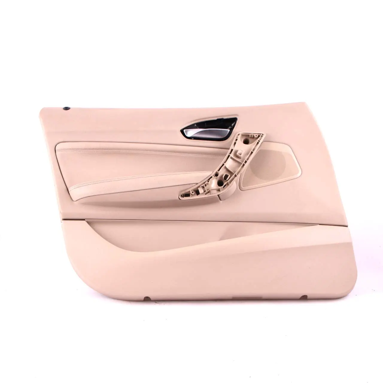 BMW F20 Pannello porta anteriore sinistro Rivestimento in pelle Dakota Oyster