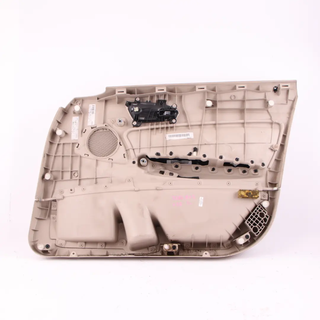 Door Card Panel Front Left N/S Trim Covering Leather Dakota Oyster to BMW F20 with Part number 7282815 BMW F20 Door Card Panel Front Left N/S Trim Covering Leather Dakota Oyster - SKU 7282815 - Part number 7282815