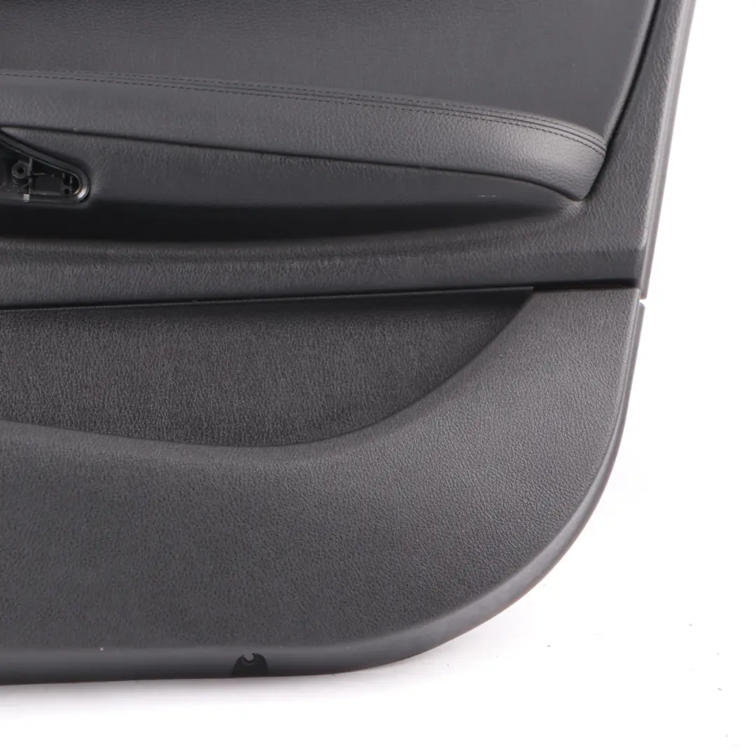 BMW F20 Front Right O/S Door Lining Card Leather Dakota Black - SKU 7282820 - Part number 7282820