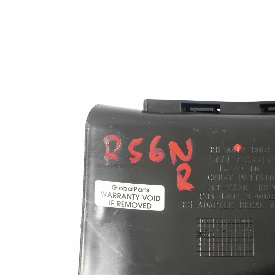 Kanał Powietrza Prawy Przód do Mini R55 R56 o numerze 7283344 Mini R55 R56 Kanał Powietrza Prawy Przód - SKU 7283344 - Numer Części 7283344