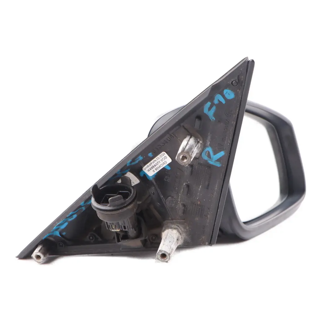 BMW F10 F11 Wing Mirror Right O/S Heated Space Grey Metallic - A52 - SKU 7283610-SCG - Part number 7283610