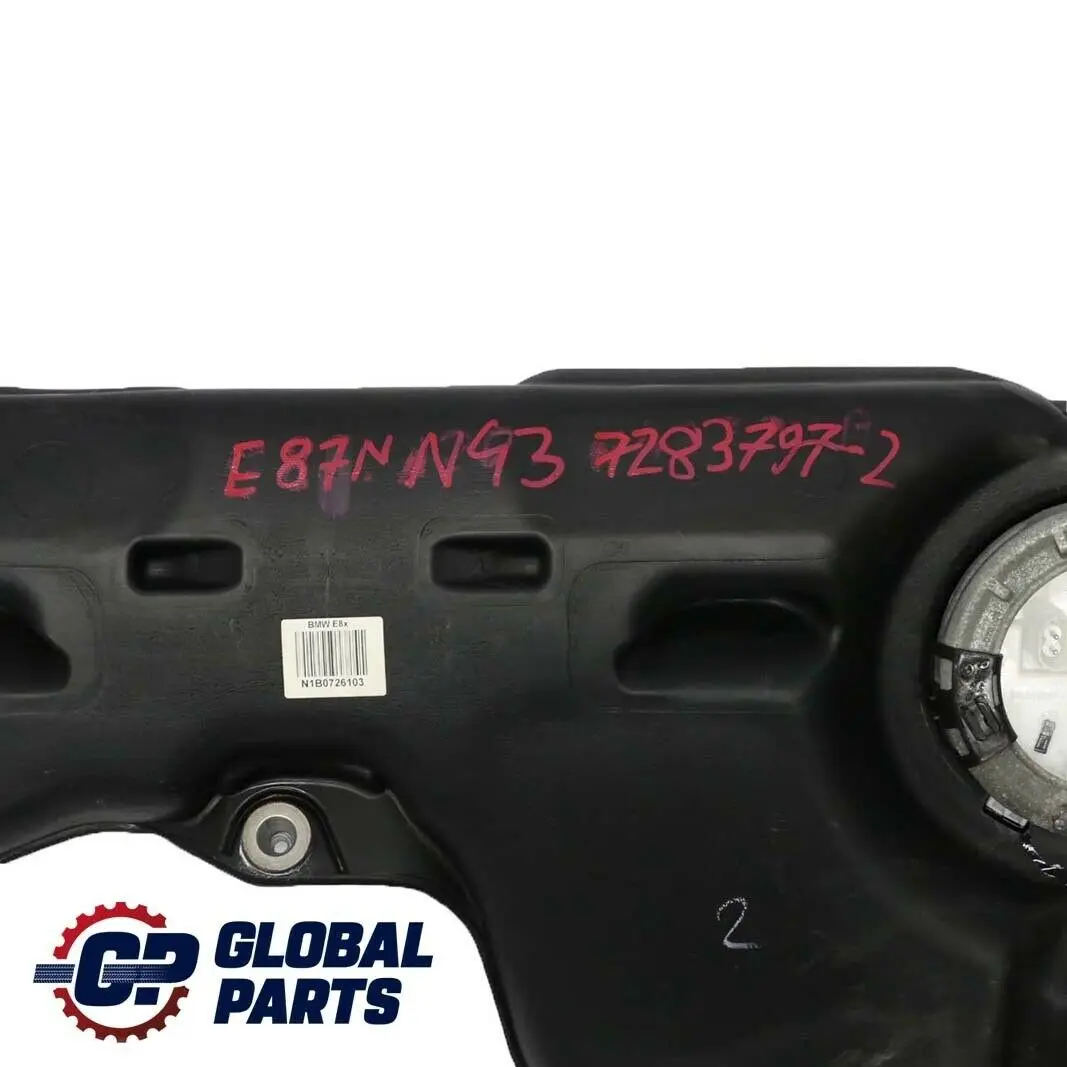BMW E87 LCI Tanque Combustible Plastico Completo Gasolina 116i 118i 120i N43 - SKU 7283797-2 - Número de pieza 7283797