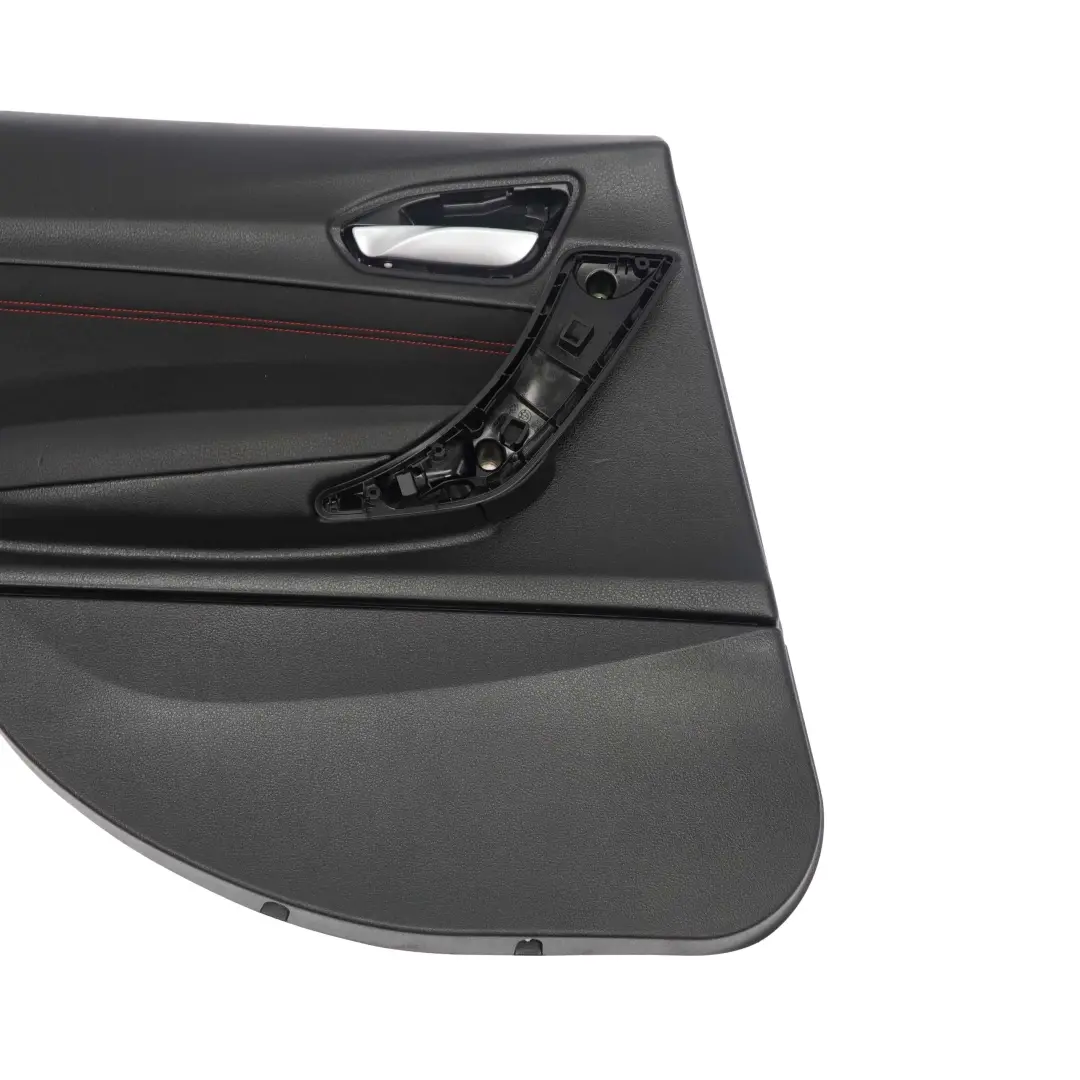 BMW F20 Trasera Izquierda Puerta Forro Tarjeta Tela Negro Rojo - SKU 7283971 - Número de pieza 7283971