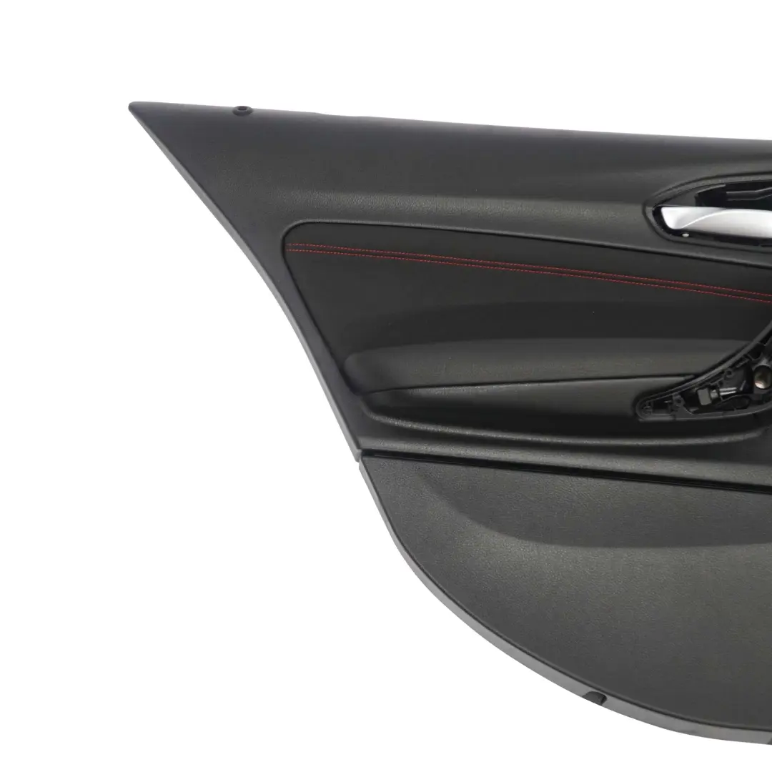 BMW F20 Carte Porte Arriere Gauche Tissu Noir Rouge - SKU 7283971 - Numéro de pièce 7283971