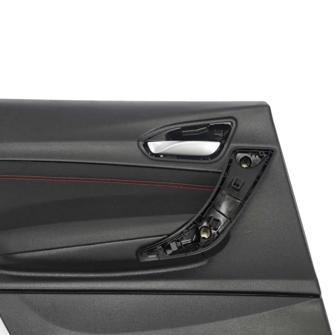 BMW F20 Pannello Porta Tessuto Posteriore Sinistra Nero Antracite Rosso - SKU 7283971 - Numero di parte 7283971