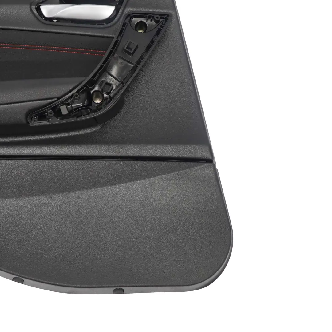 Trasera Izquierda Puerta Forro Tarjeta Tela Negro Rojo para BMW F20 con número de pieza 7283971 BMW F20 Trasera Izquierda Puerta Forro Tarjeta Tela Negro Rojo - SKU 7283971 - Número de pieza 7283971