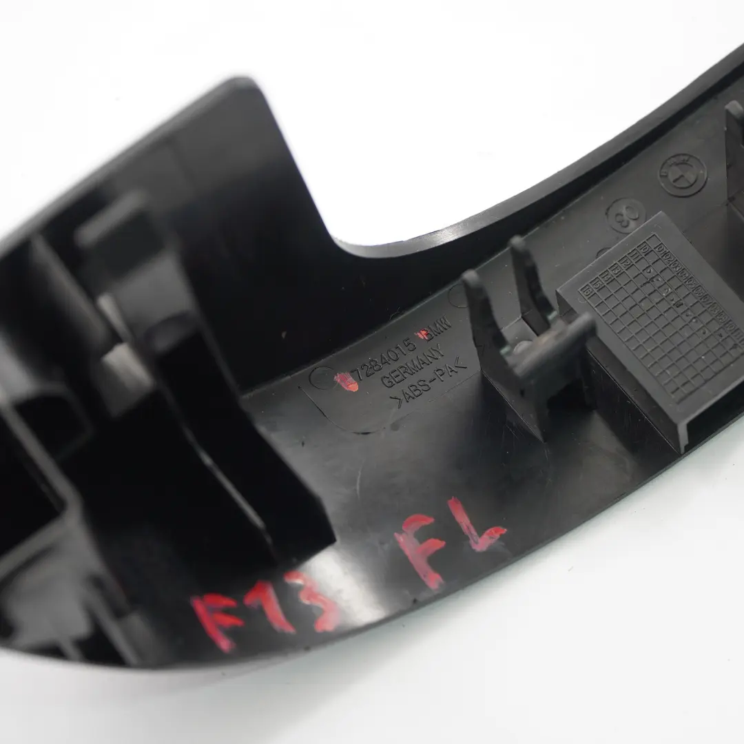 Front Seat Left N/S Trim Cover Panel Black BMW F13 F12 F06 F33 - SKU 7284015 - Part number 7284015