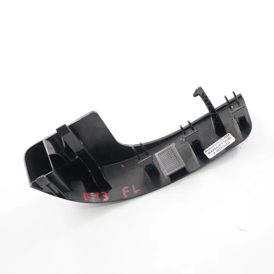 Front Seat Left N/S Trim Cover Panel Black BMW F13 F12 F06 F33 - SKU 7284015 - Part number 7284015