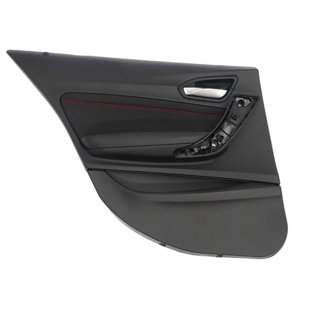 BMW F20 Door Card Rear Left N/S Lining Cloth Fabric Red Anthracite - SKU 7284019 - Part number 7284019