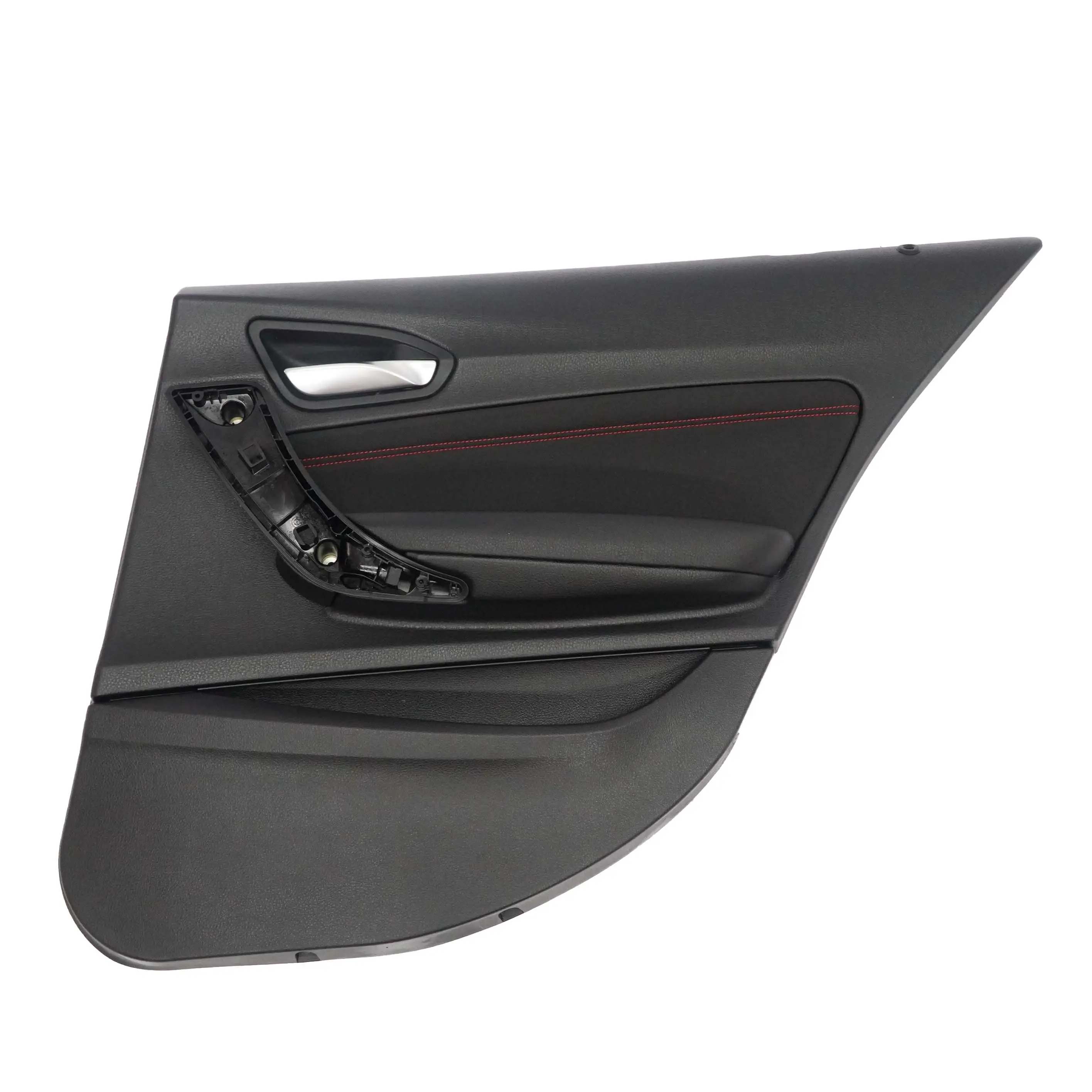 BMW F20 Scheda Porta Posteriore Destra Fodera Tessuto Rosso Antracite
