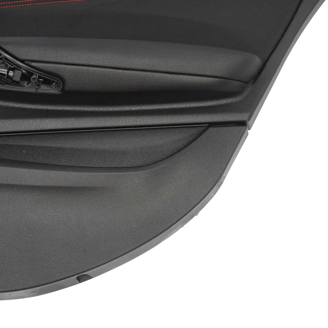 BMW F20 Türverkleidung Hinten Rechts Stoff Anthrazit Rot - SKU 7284020 - Teilenummer 7284020