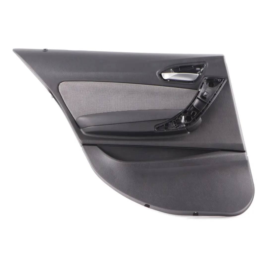 Door Card Rear Left N/S Door Lining Trim Panel Cloth Leather Metro to BMW F20 with Part number 7284025 BMW F20 Door Card Rear Left N/S Door Lining Trim Panel Cloth Leather Metro - SKU 7284025 - Part number 7284025