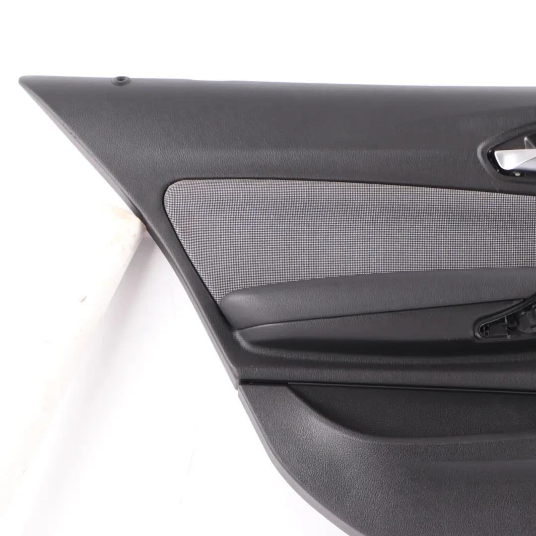 Door Card Rear Left N/S Door Lining Trim Panel Cloth Leather Metro to BMW F20 with Part number 7284025 BMW F20 Door Card Rear Left N/S Door Lining Trim Panel Cloth Leather Metro - SKU 7284025 - Part number 7284025
