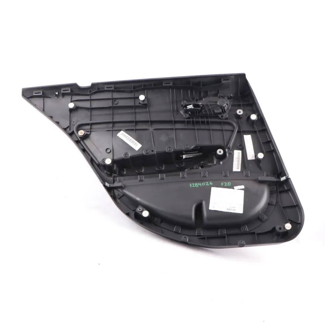 Door Card Rear Right O/S Door Lining Trim Panel Cloth Leather Metro to BMW F20 with Part number 7284026 BMW F20 Door Card Rear Right O/S Door Lining Trim Panel Cloth Leather Metro - SKU 7284026 - Part number 7284026