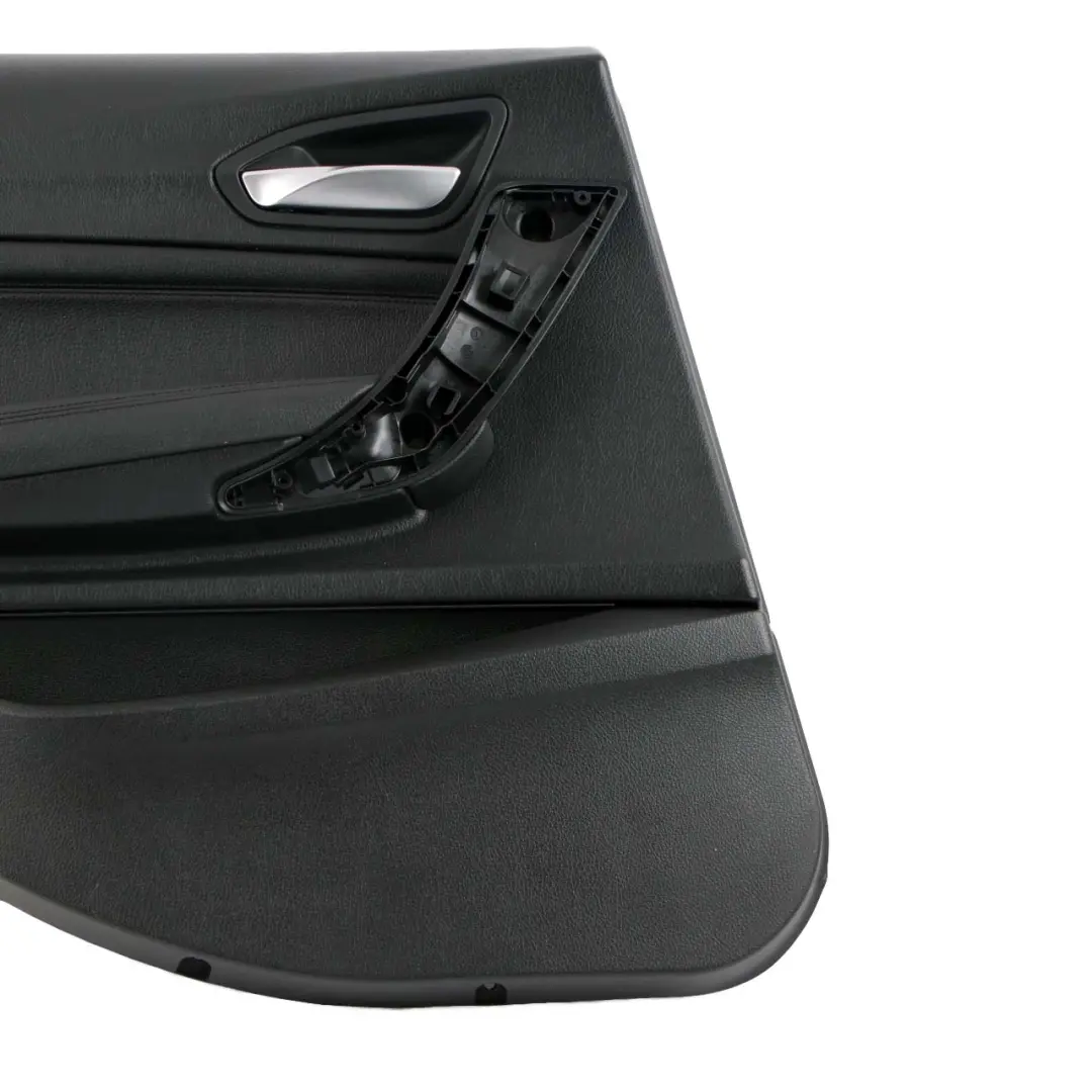 BMW F20 Panneau de Carte de Porte Arrière Gauche Cache Doublure Cuir Noir - SKU 7284027 - Numéro de pièce 7284027