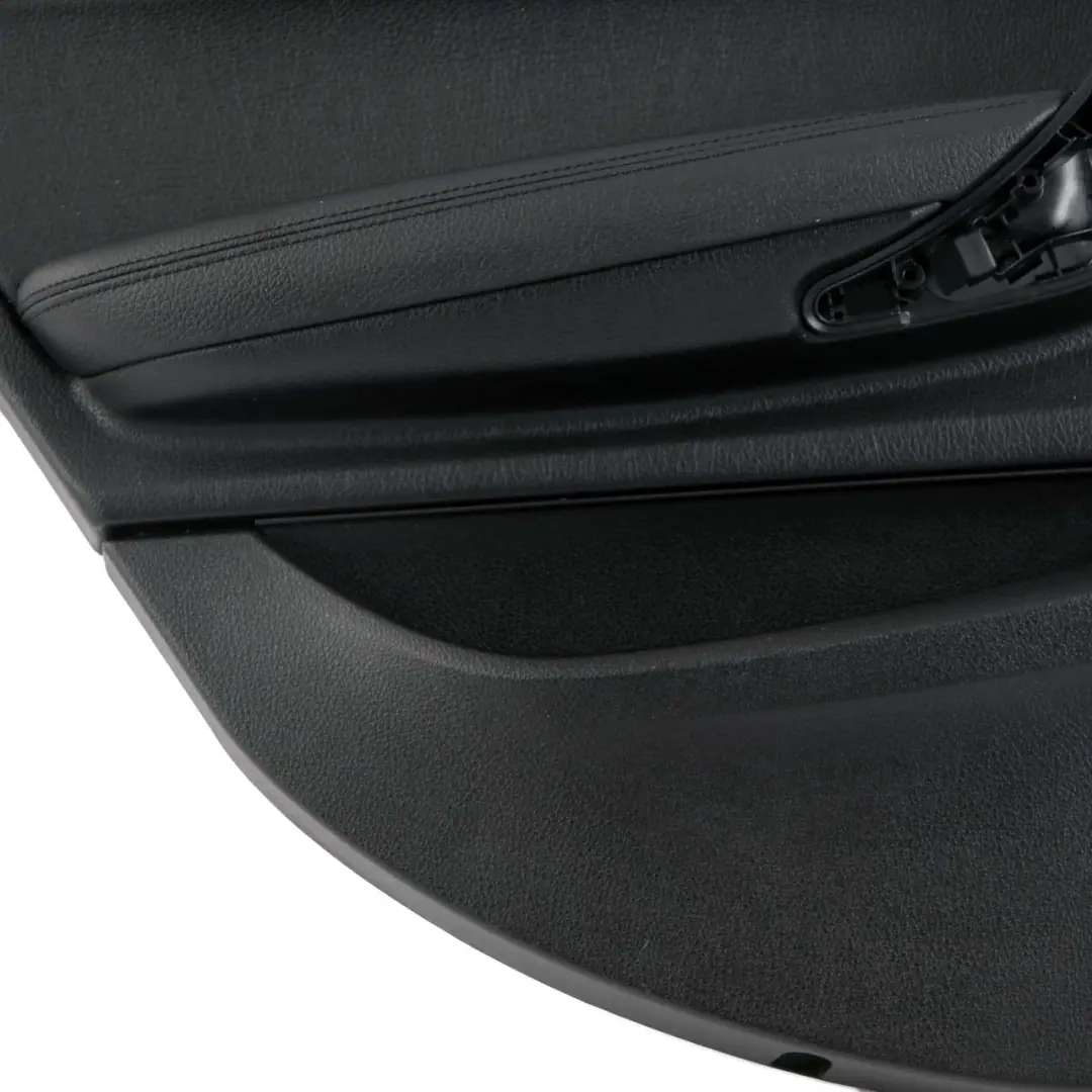 BMW F20 Panneau de Carte de Porte Arrière Gauche Cache Doublure Cuir Noir - SKU 7284027 - Numéro de pièce 7284027
