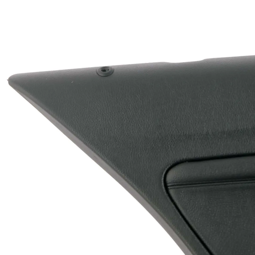 BMW F20 Panel de Tarjeta de Puerta Trasera Izquierda Forro Tapa Cuero Negro - SKU 7284027 - Número de pieza 7284027