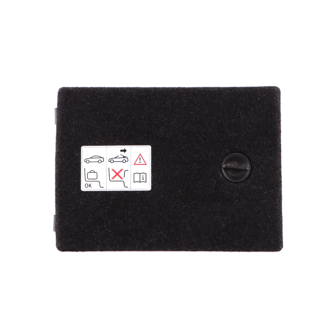 BMW 4 F33 F83 M4 Plancher coffre coffre Batterie Garniture Couverture Bagages - SKU 7284158 - Numéro de pièce 7284158