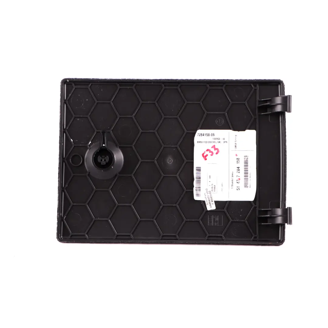 BMW 4 F33 F83 M4 Maletero Maletero Piso Batería Embellecedor Cubierta Equipaje - SKU 7284158 - Número de pieza 7284158