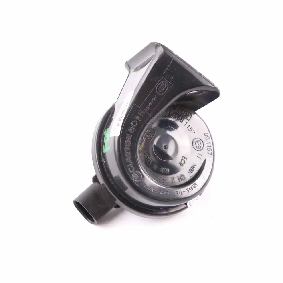 BMW F01 F02 F03 LCI Fanfare Horn Signal Low Tone Pitch - SKU 7284483 - Part number 7284483