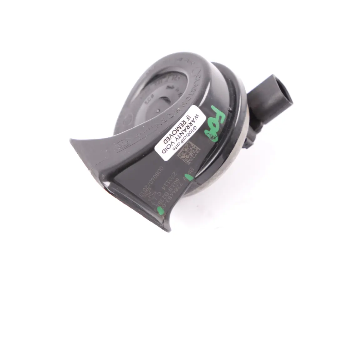 Fanfare Horn Signal Low Tone Pitch to BMW F01 F02 F03 LCI with Part number 7284483 BMW F01 F02 F03 LCI Fanfare Horn Signal Low Tone Pitch - SKU 7284483 - Part number 7284483