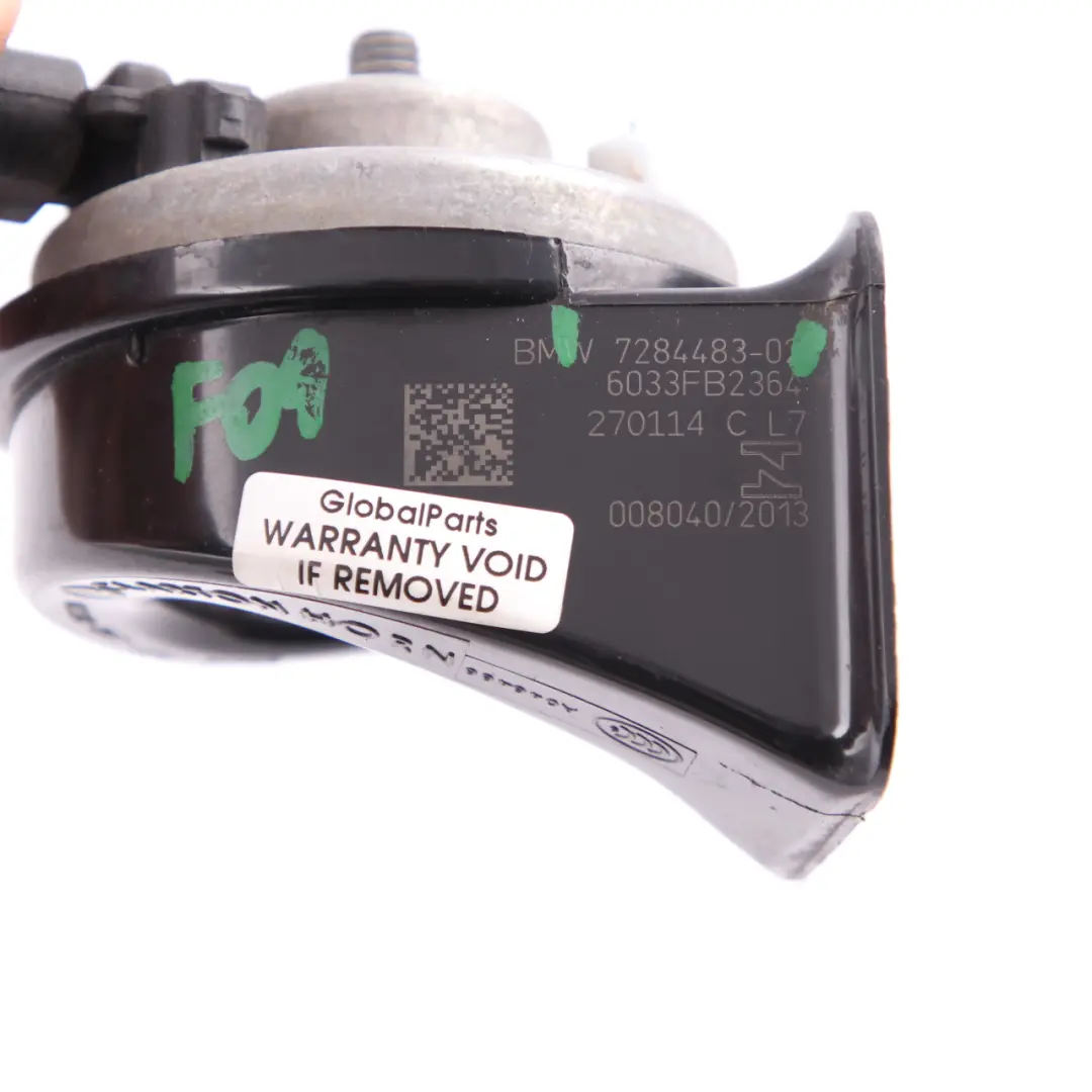 Klakson Sygnał Dżwiękowy Niski Ton do BMW F01 F02 F03 LCI o numerze 7284483 BMW F01 F02 F03 LCI Klakson Sygnał Dżwiękowy Niski Ton - SKU 7284483 - Numer Części 7284483