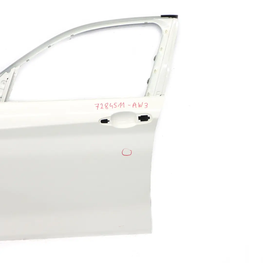 BMW F20 Porta anteriore sinistra Alpinweiss Weiss Alpine White - 300 - SKU 7284511-AW3 - Numero di parte 7284511