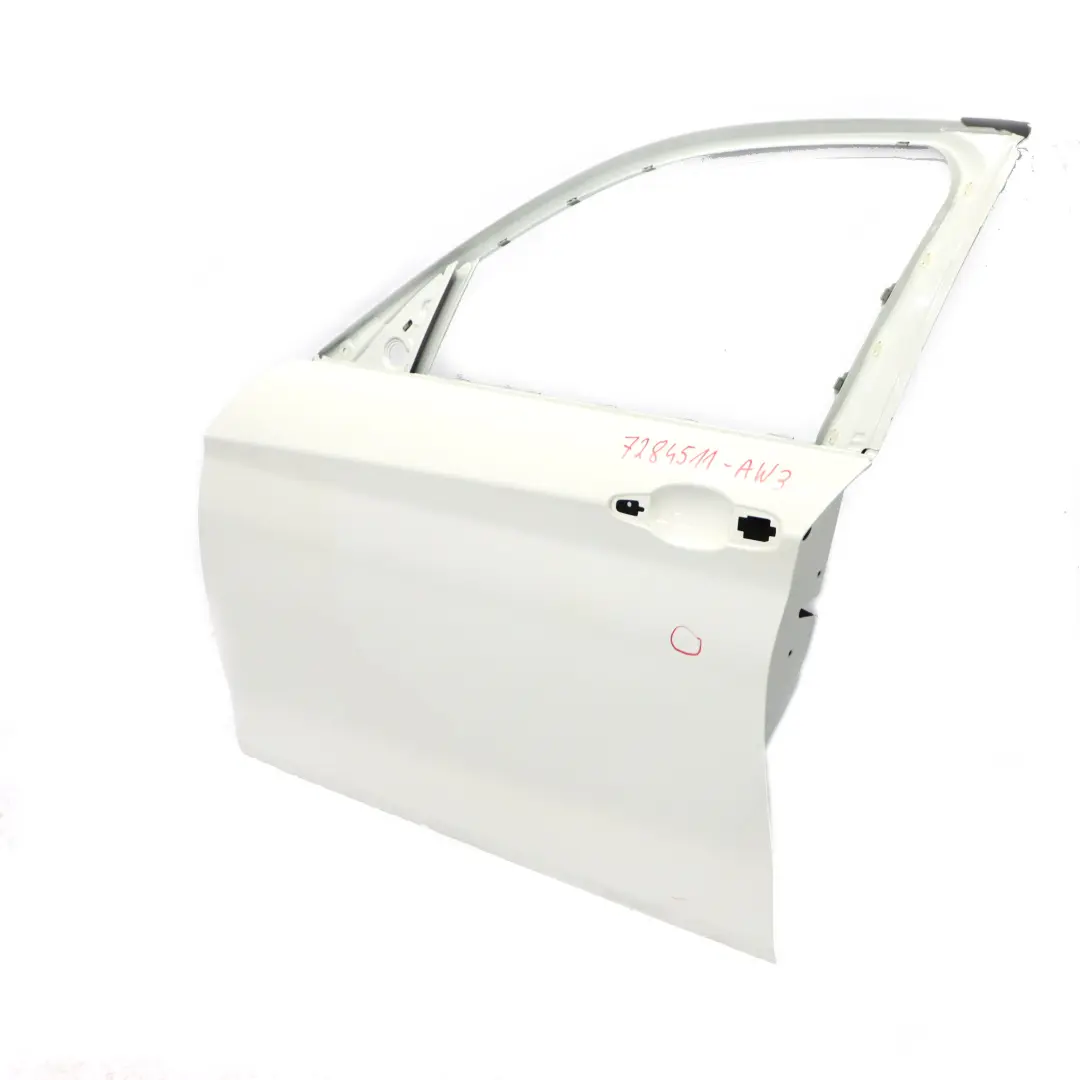 Door Front Left N/S Alpinweiss Weiss Alpine White - 300 to BMW F20 with Part number 7284511 BMW F20 Door Front Left N/S Alpinweiss Weiss Alpine White - 300 - SKU 7284511-AW3 - Part number 7284511