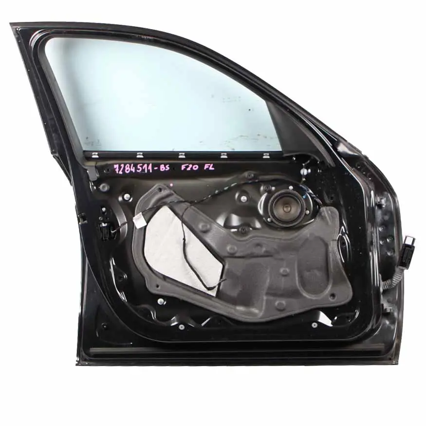 Front Left Door N/S Black Sapphire Metallic - 475 to BMW F20 with Part number 7284511 BMW F20 Front Left Door N/S Black Sapphire Metallic - 475 - SKU 7284511-BS - Part number 7284511