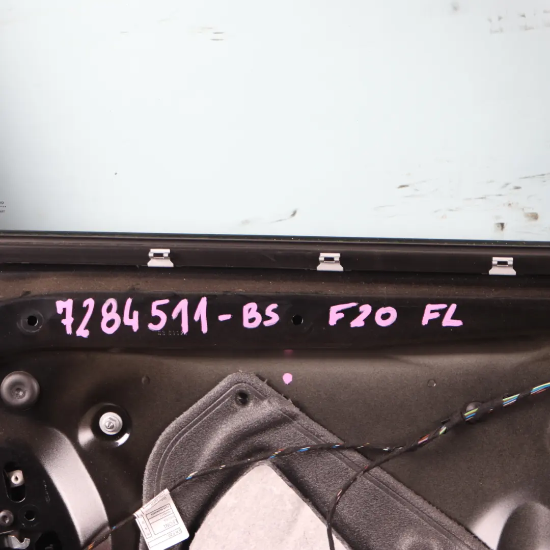 BMW F20 Front Left Door N/S Black Sapphire Metallic - 475 - SKU 7284511-BS - Part number 7284511