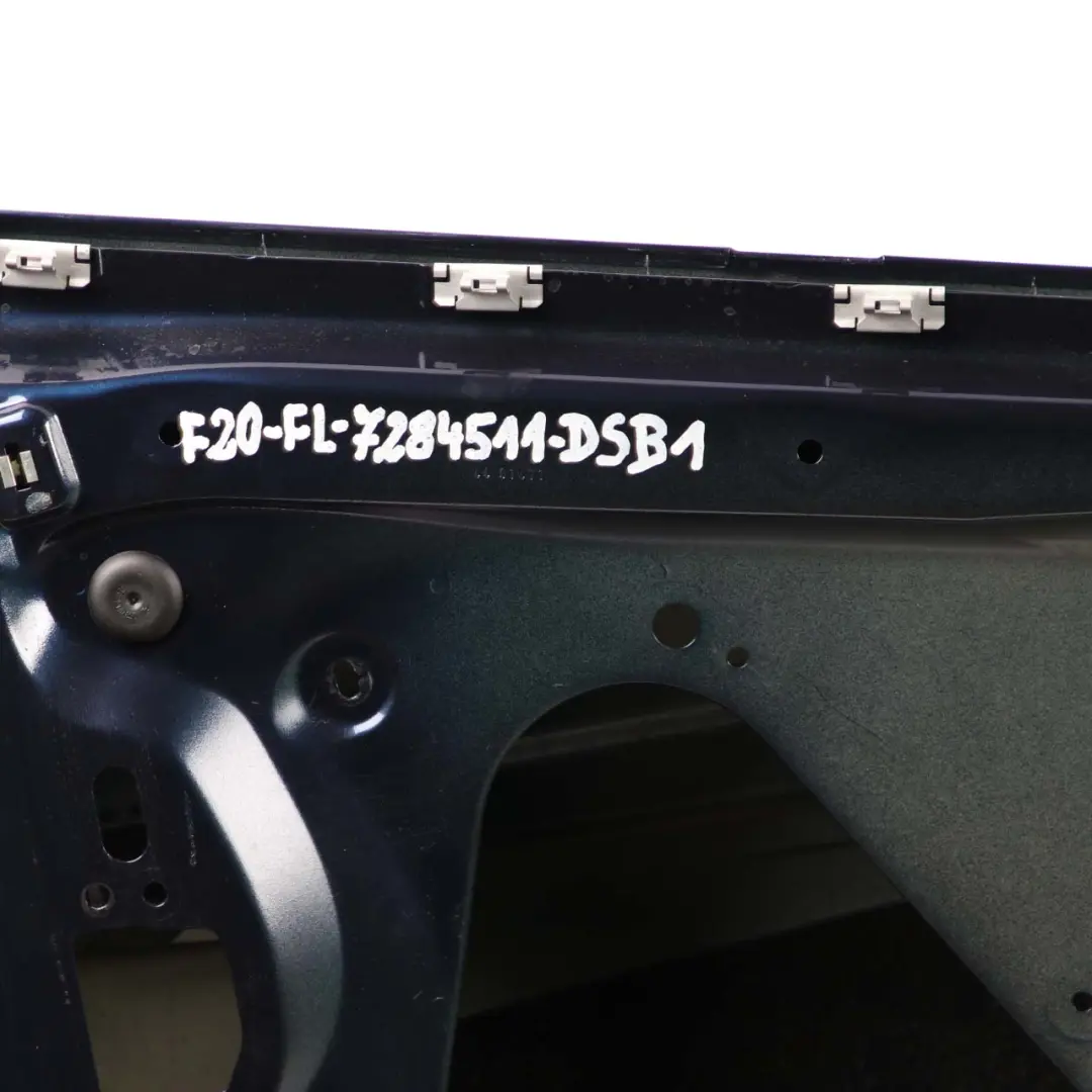 Door Front Left N/S Tiefseeblau Deep Sea Blue Metallic - A76 to BMW F20 with Part number 7284511 BMW F20 Door Front Left N/S Tiefseeblau Deep Sea Blue Metallic - A76 - SKU 7284511-DSB1 - Part number 7284511