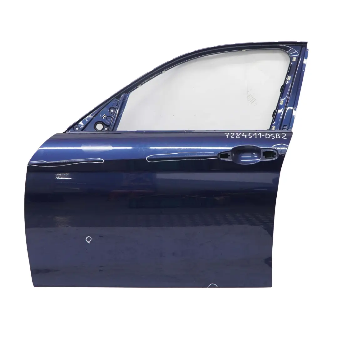 Door Front Left N/S Tiefseeblau Deep Sea Blue Metallic - A76 to BMW F20 with Part number 7284511 BMW F20 Door Front Left N/S Tiefseeblau Deep Sea Blue Metallic - A76 - SKU 7284511-DSB2 - Part number 7284511