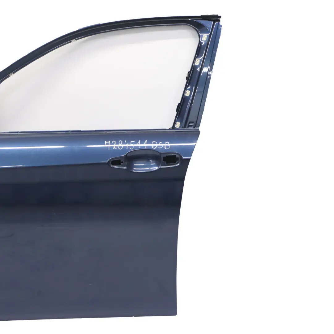 BMW F20 Drzwi Lewe Przednie Niebieskie Tiefseeblau Metallic - A76 - SKU 7284511-DSB - Numer Części 7284511