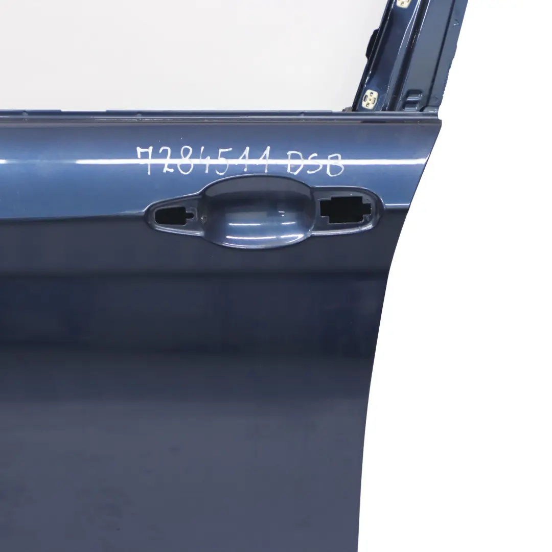 BMW F20 Drzwi Lewe Przednie Niebieskie Tiefseeblau Metallic - A76 - SKU 7284511-DSB - Numer Części 7284511