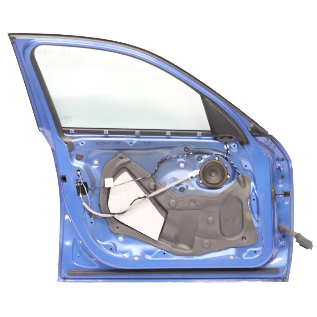Porta anteriore sinistra Estorilblau Estoril Blue 2 Metallic - B45 per BMW F20 con numero di parte 7284511 BMW F20 Porta anteriore sinistra Estorilblau Estoril Blue 2 Metallic - B45 - SKU 7284511-EB1 - Numero di parte 7284511