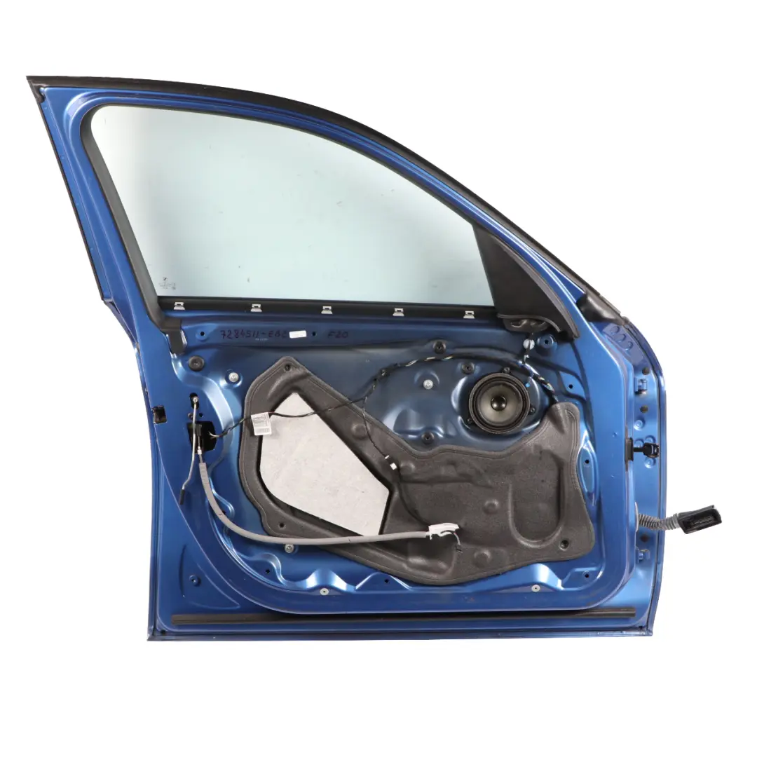 Door Front Left N/S BMW F20 Estorilblau Estoril Blue 2 Metallic - B45 to with Part number 7284511 Door Front Left N/S BMW F20 Estorilblau Estoril Blue 2 Metallic - B45 - SKU 7284511-EB2 - Part number 7284511