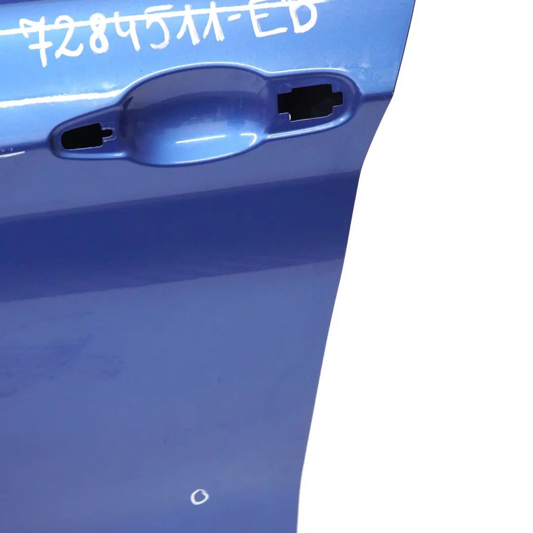 BMW F20 Front Left Door N/S Estorilblau Estoril Blue 2 Metallic - B45 - SKU 7284511-EB - Part number 7284511