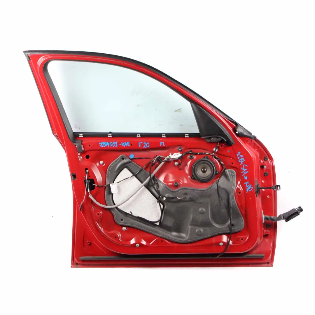Front Left Door N/S Karmesinrot Crimson Red - A61 to BMW F20 with Part number 7284511 BMW F20 Front Left Door N/S Karmesinrot Crimson Red - A61 - SKU 7284511-KAR - Part number 7284511