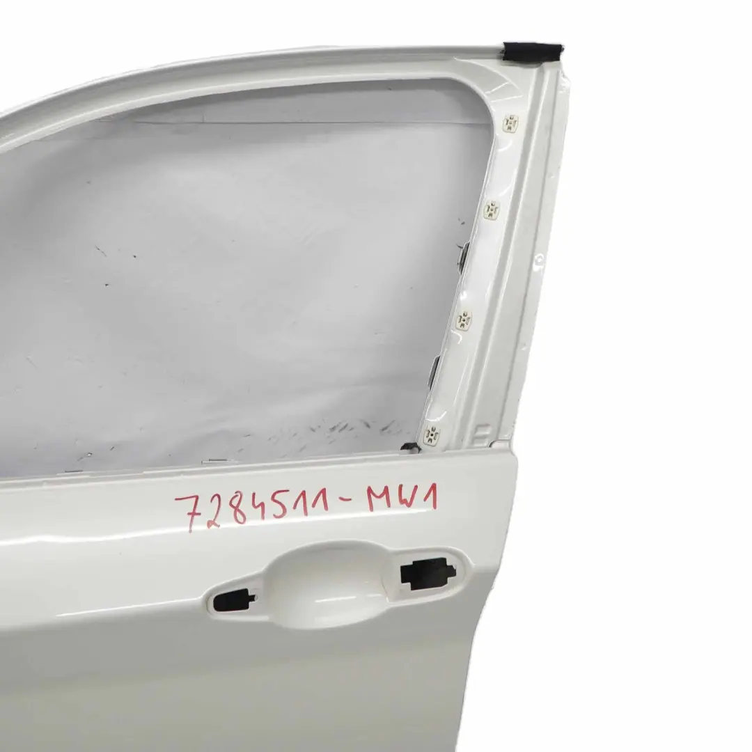 Front Left Door N/S Mineral Weiss White Metallic - A96 BMW F20 - SKU 7284511-MW1 - Part number 7284511